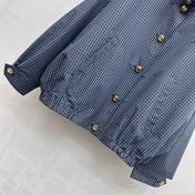 MIUMIU 26S COLLAR PLAID JACKET 893