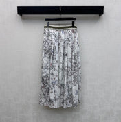 DIOR 26S FLORAL SILK SKIRT 1195