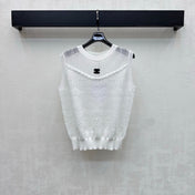 CHANEL 26S SLEEVELESS SWEATER STYLE 1063