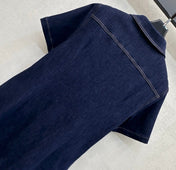 GUCCI 26S ZIP FRONT DENIM DRESS 299