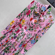 GUCCI 26S LONG PRINTED DRESS 300