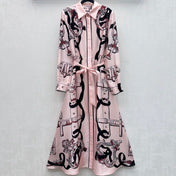 HERMES 26S SHIRT DRESS 718
