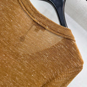 CHANEL 26S LONG-SLEEVE KNIT TOP 1382