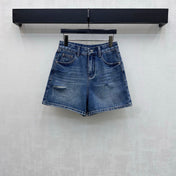 CHANEL 26S DENIM SHORTS 1379