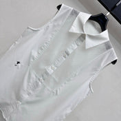 DIOR 26S SLEEVELESS BIB SHIRT 1333