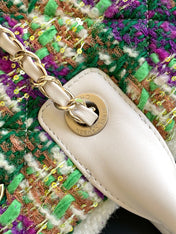 CHANEL 25S SHOPPING BAG 40 IN MULTICOLOR TWEED
