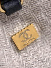 CHANEL 26S SHOPPING TOTE 21 IN BEIGE TWEED