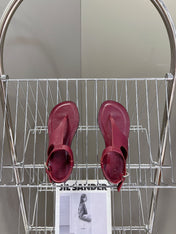 LP TRANI SANDALS BOYSENBERRY CALFSKIN