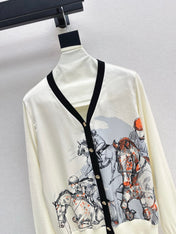 HERMES 26S KNIT CARDIGAN 510