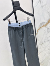MIUMIU 26S STRAIGHT LEG PANTS 976