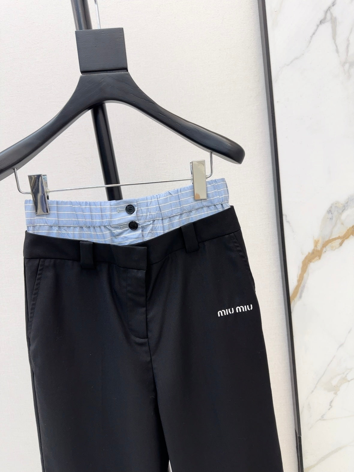 MIUMIU 26S STRAIGHT LEG PANTS 975