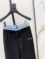 MIUMIU 26S STRAIGHT LEG PANTS 975