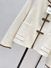 HERMES 25S REVERSIBLE SHORT CASHMERE COAT 130