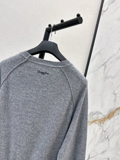 DIOR 25S FLORAL EMBROIDERED CASHMERE SWEATER 593
