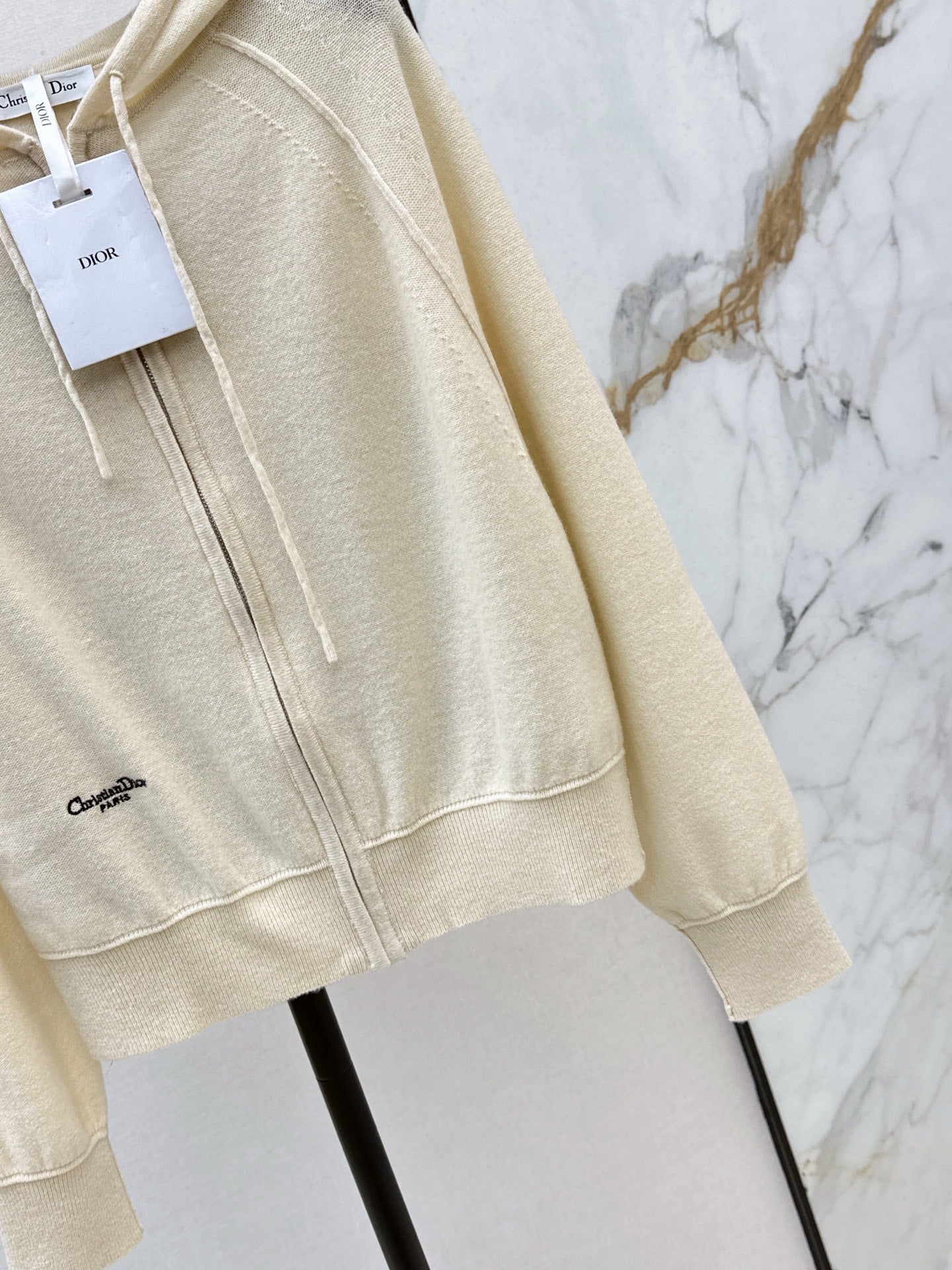 DIOR 25S FLORAL EMBROIDERED HOODIE 572
