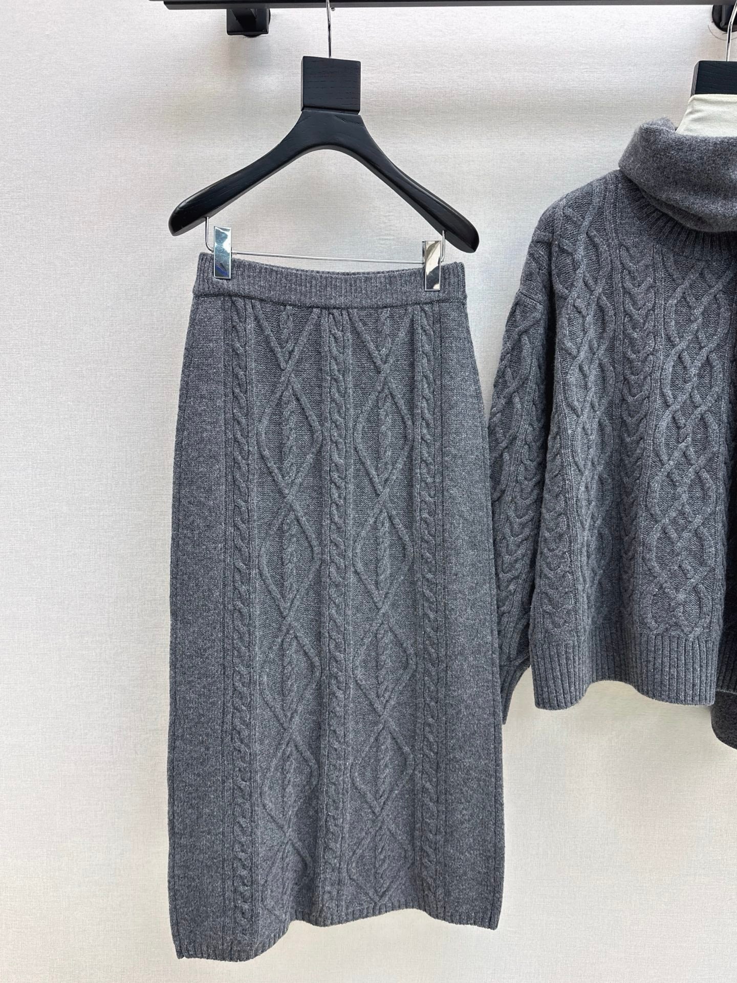 MAX MARA 25S KNIT SKIRT SET 092