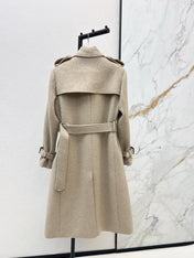 BURBERRY 25S LONG WOOL COAT 286