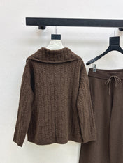 MAX MARA 25S OVERSIZED KNIT SET 034