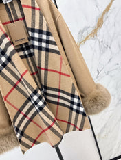BURBERRY 25S REVERSIBLE KNIT COAT 252