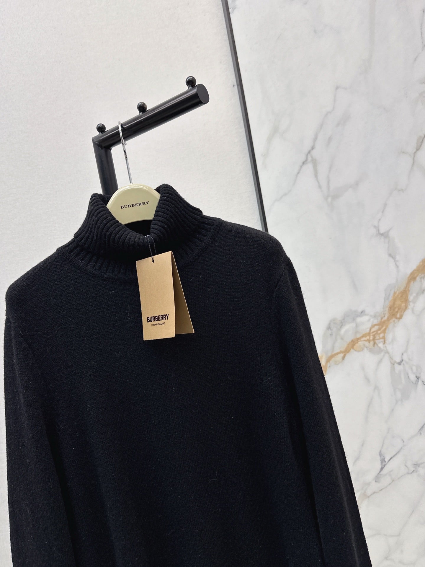 BURBERRY 26S TURTLENECK KNIT DRESS 419