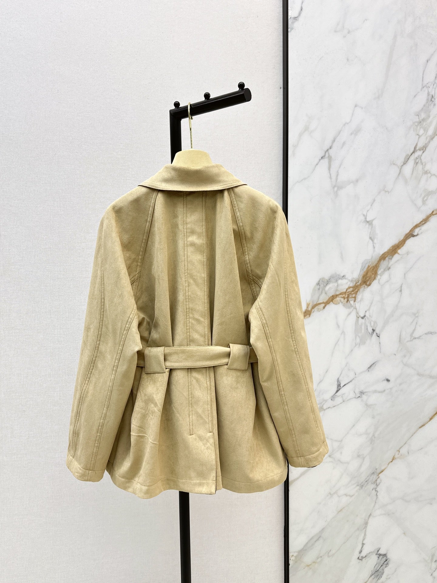 MIUMIU LONG REVERSIBLE COAT STYLE 747