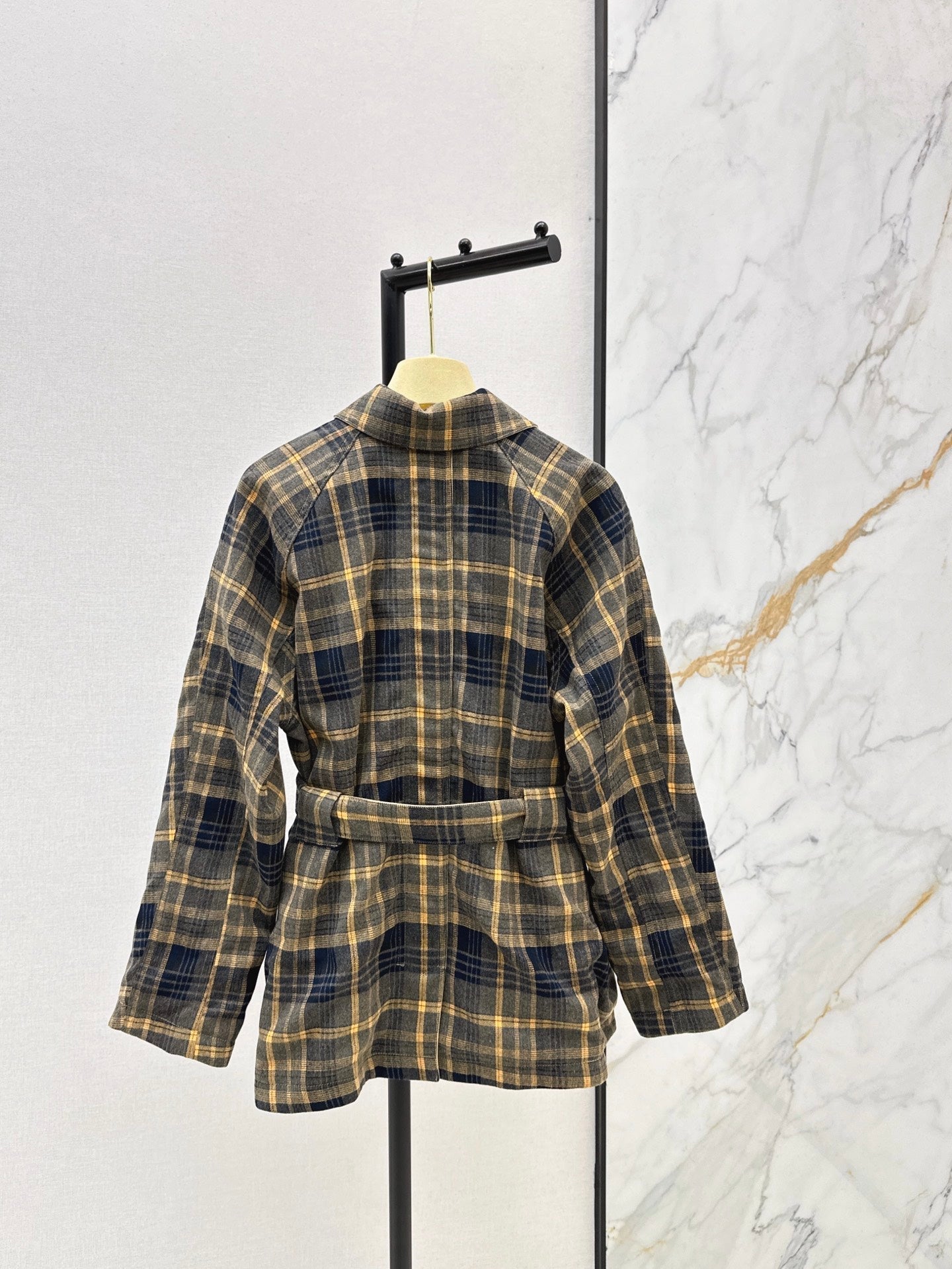 MIUMIU LONG REVERSIBLE COAT STYLE 747