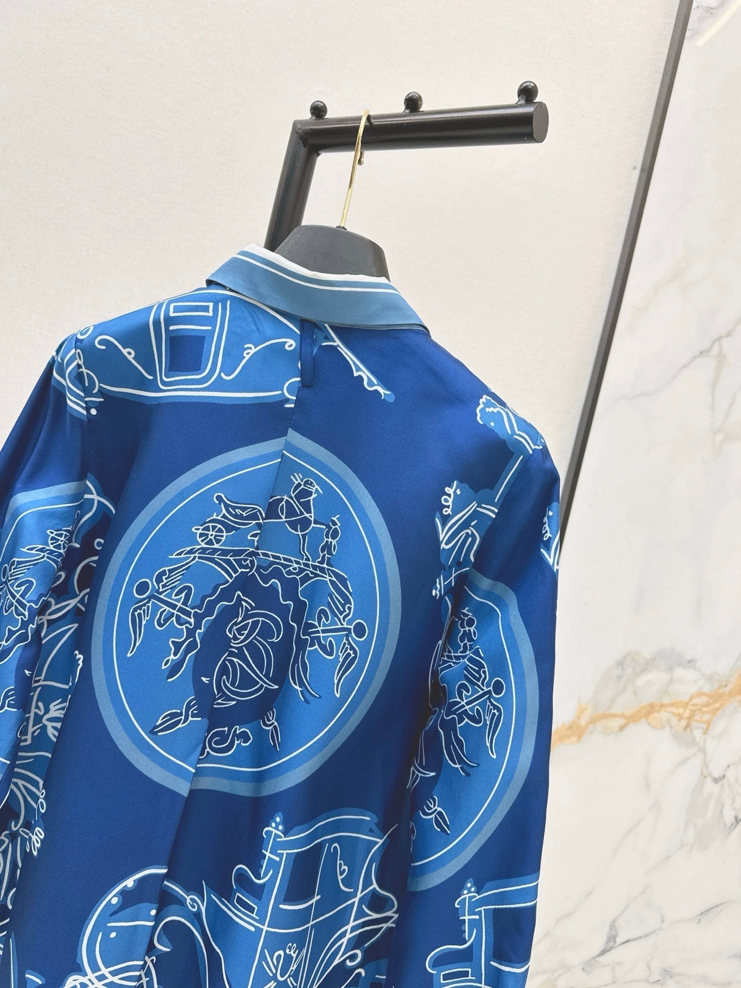 HERMES 25S SILK SHIRT 426