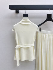 HERMES 26S SLEEVELESS TOP AND STRAIGHT-LEG TROUSERS SET 753