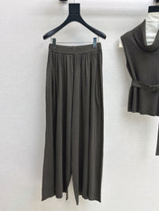 HERMES 26S SLEEVELESS TOP AND STRAIGHT-LEG TROUSERS SET 752