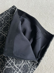 DIOR 25S PLEATED PLAID SKIRT STYLE 009