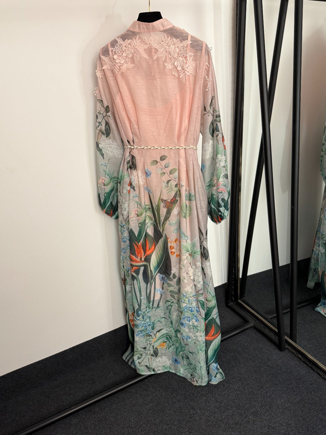ZIMMERMANN 26S LACE EMBROIDERED DRESS STYLE 144