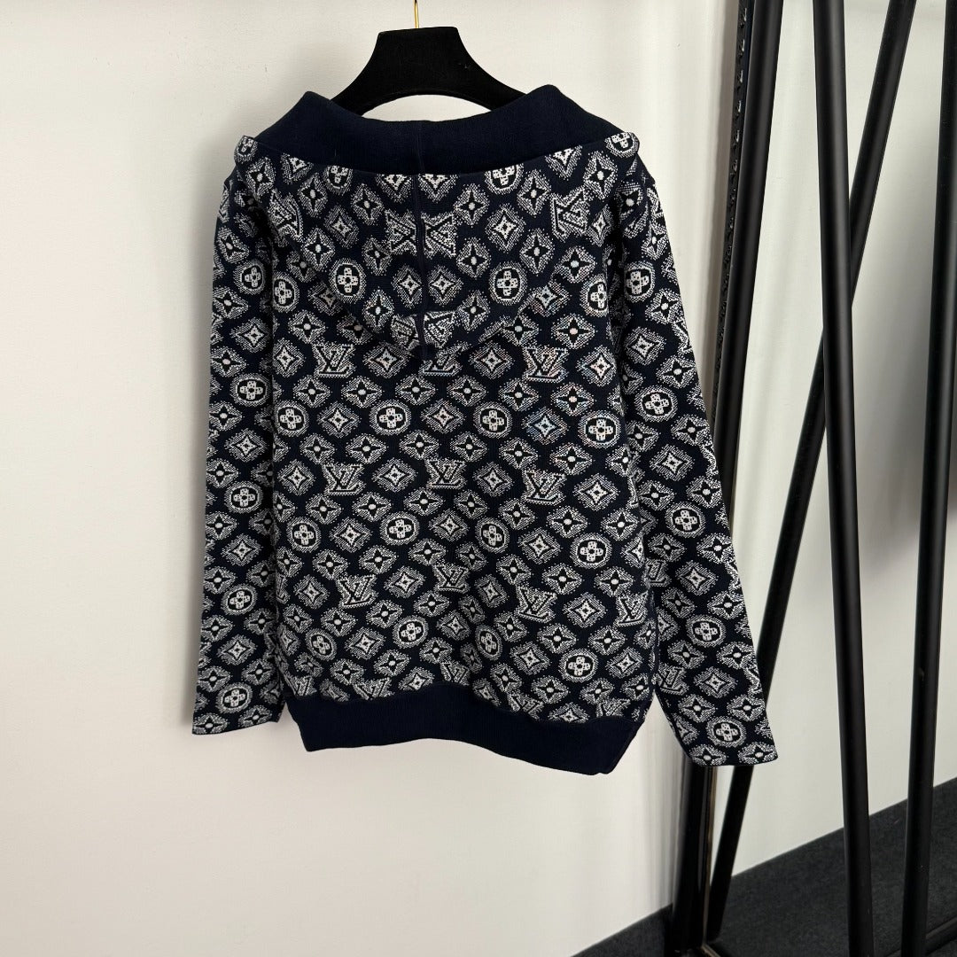 LV 25S REVERSEIBLE CARDIGAN 0050