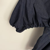 ZIMMERMANN 26S PUFF SLEEVE DENIM DRESS STYLE 118