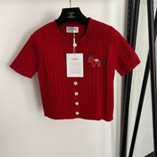 CHANEL 26S SHORT-SLEEVE CARDIGAN 689