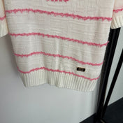 MIUMIU 26S SHORT SLEEVE KNIT TOP 1020