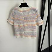 CHANEL 26S SHORT-SLEEVE SWEATER 1005
