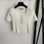 CHANEL 26S SHORT-SLEEVE SWEATER 997