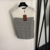 LORO PIANA 26S SLEEVELESS KNIT T-SHIRT 647