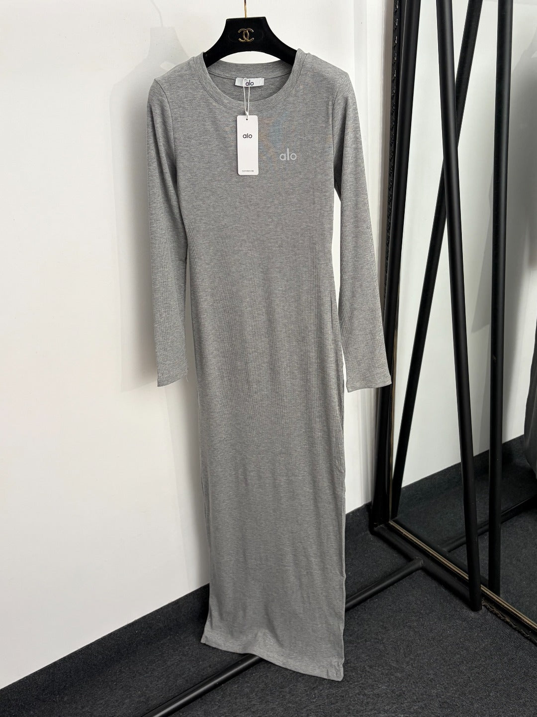 ALO 26S LONG-SLEEVE MAXI DRESS 333