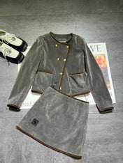 CELINE 26S JACKET AND SKIRT SET 156