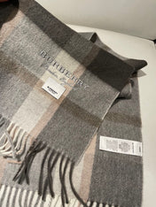 SCARF 180 CM IN GRAPHITE GRAY CASHMERE 408783