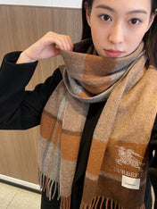 BURBERRY 26S SCARF 180CM IN CASHMERE 160445
