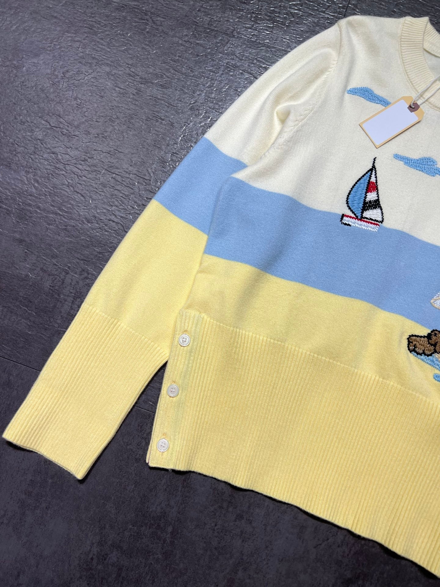 THOM 26S CREWNECK KNIT SWEATER 383