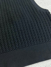 CC Vest Black Wool
