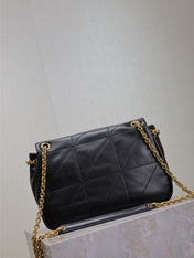 JAMIE 4.3 SMALL BAG 25 IN BLACK LAMBSKIN GOLD HARDWARE