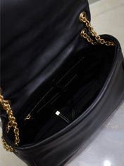 JAMIE 4.3 SMALL BAG 25 IN BLACK LAMBSKIN GOLD HARDWARE