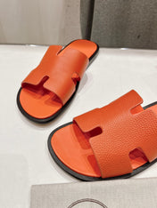 IZMIR SANDAL ORANGE LAMBSKIN