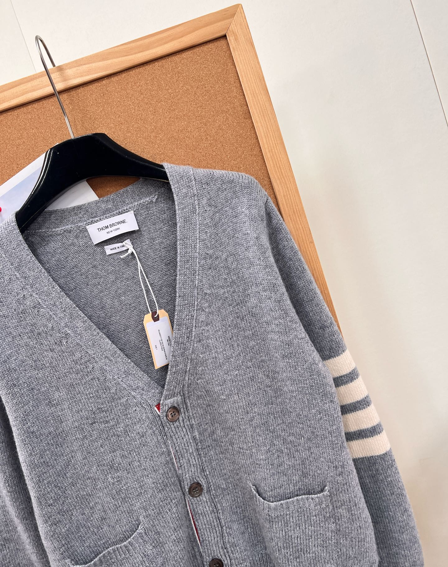 THOM 26S V-NECK KNIT CARDIGAN 293