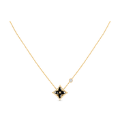 STAR BLACK MOP NECKLACE