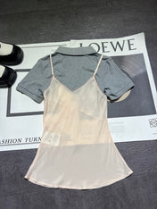 MIUMIU 26S TWO PIECE POLO SET 869